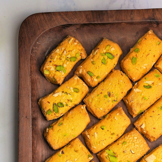 Kesar Pista Cookies