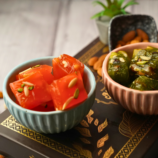 Orange Badam Halwa